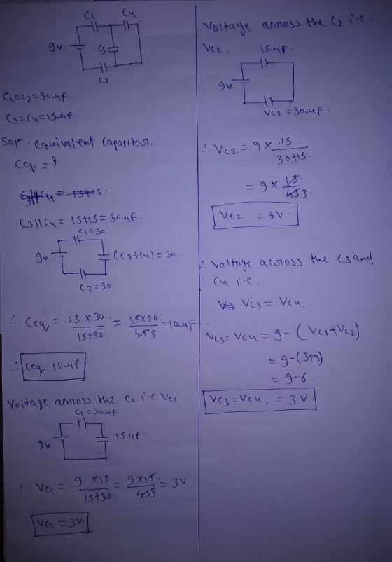 3 L2 9v Solr. eru \ valent Capat itast Cr 3 o41S 133 30 gv 3)3 C230 9-6 Voltage autoss the isuf 13 t30 453