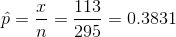 11.3 095 = 0.3831