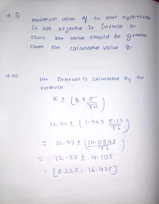 リ maxin om value s not tJected is İn finite or tuere bue value should be ç tre tuon tue. Callo lated value d l tuu, ente ช valts callo laká by tue formulq 12. 33 ± (1ь.os4s 12 33 IDS 8.225, 16435