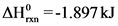ΔΗ. =.1.897 kJ