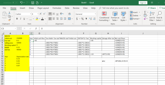 AutoSave © of HO- Book1 - Excel Sign in - File Home Insert Draw Page Layout Formulas Data Review View Help O Tell me what you