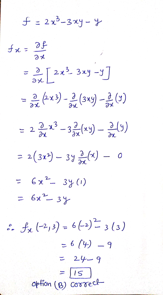 f 2x5-3xy - No fx = of Эх 2 | 2х 3 с. L: 3xy -3) 2. Э 2 (х3). 2 (зху) (3) Әс ду Э 23 2. Л 3 (xy) Ә (9) Әх х - 2(312) – 39 2 (