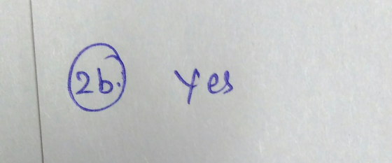 (26) yes