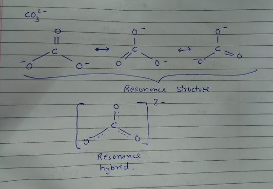 0 - 0 structure . Resonance 072- Resonance hybrid.