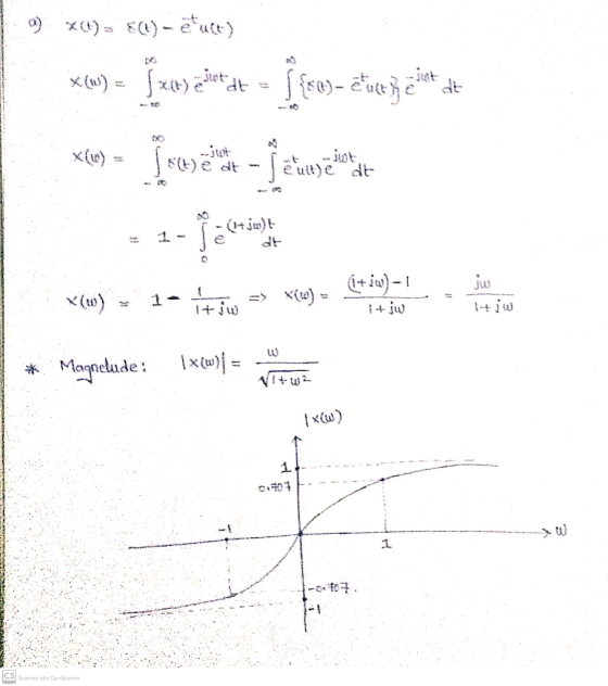 *(!) = (1) - e ult) X() = (xi) zit dit sant [{se) - etuese dt s(t)e Seune moint -- 32 645 (1+ju)! at 0 (+ jus) – (w) 1- itiw