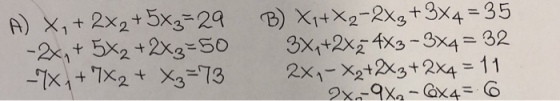2x1+ 5x2+ 2x3-5。3x1+2xī4x3-3x4-82 2x1- X2+2x3+2x4 11