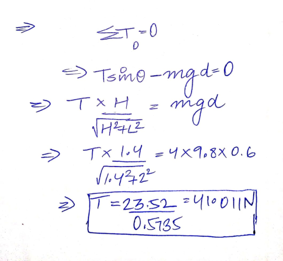 ET0 Tse-mgd-0 ㅜxH X ㅜX 1.니 =니 X9,8x 0.6 =2352 니10이IN 0BS
