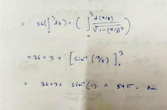 34 ਕੈਨ): ( ) > 34 x 13 (ਅ) (%) 1 2 x 3 x si ) 2 54 .4.