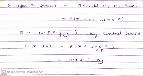 Pl type 2 (قووه Placcekt ( هعمل ر ط اور = P ( 6 ) . - يد (2 کا جرعه ای X 2 by central limit (( x 6) 2 ( 2 < - S: 2 ) 3 ا ن %