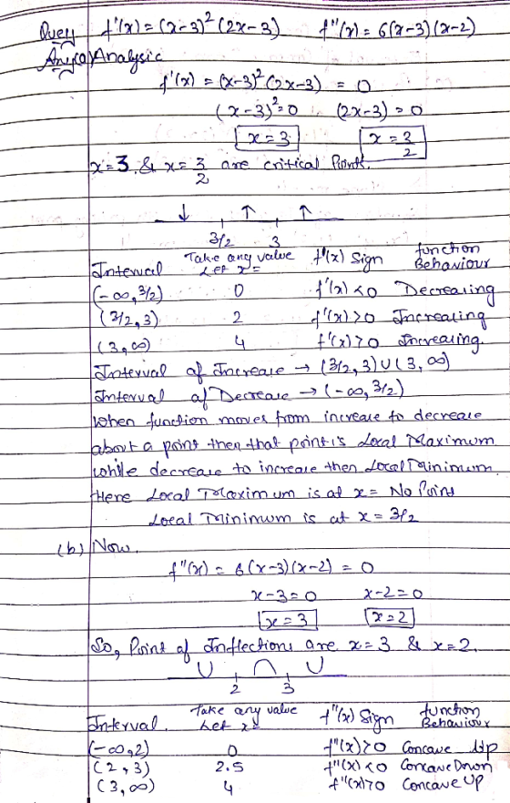 Quey 4/2) = (2+ 37² (2x-3) {() = 662-3)(2-2) Anicos Analysic f(x) = (x-33262x<3) 42-33320 I, (2x-3) 20 p=2 x 3 & x= 3 are c