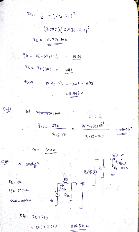 = (2.002 )( 3.536-21リ D-5.-5k (TD) 13.06 1.646 v aTD 2.S36 . out vo it -AC Ri - Dok RS RD-5K RS 500 2 NS