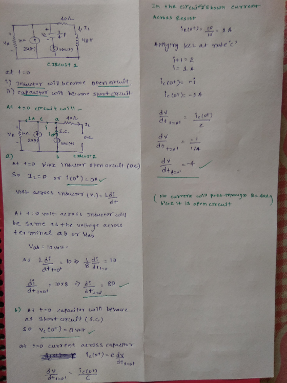 40A. Aems Resisr N, I L 18 H to outt) d v dv 24 tou(+) d4 be same asthe voltase across as short cruit (s.c.)