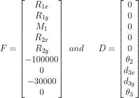 RE Riy M R2 F= R24 and D= -100000 -30000