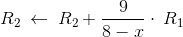 R2 + R2+ 3 - . R1