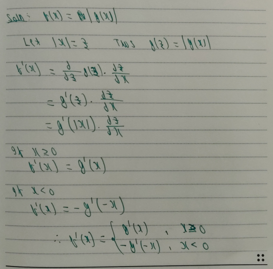 Sall: f(x) = Rp 18 (0) Let 1x1=3 Tos (3) = 19 (1) = 8 (181). 600-8.00 Itaco t(a- - 4 (-)) 10), 120 4-8-1) 010