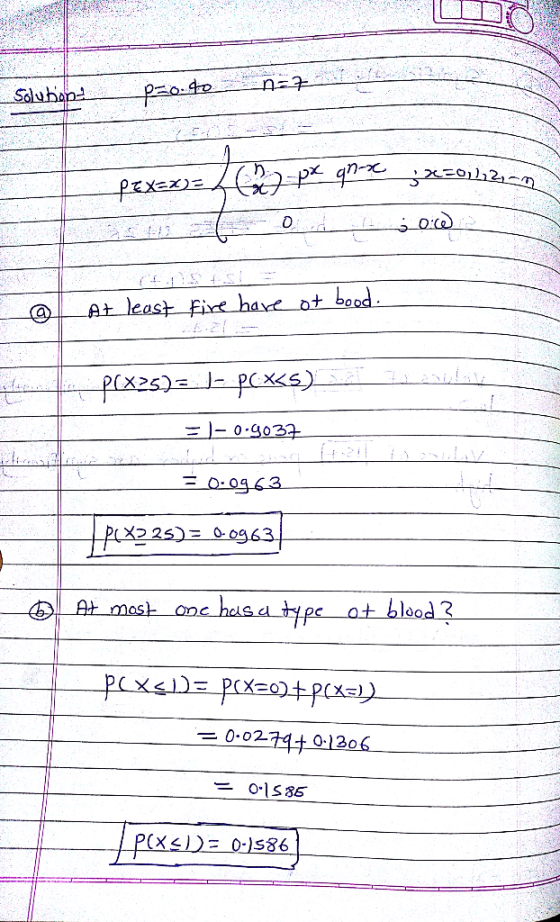 p+ leest Fi a bt bood 003 이따 mos). One hras a type n+ blood? ーニ0.0274 01206 01 S 85
