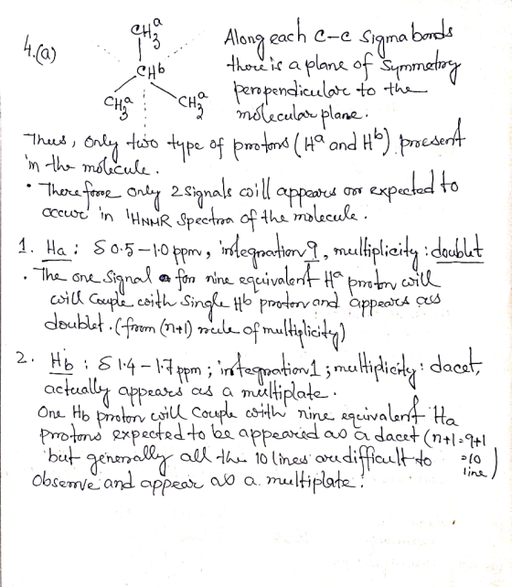 Alon each C-c Samabds to is a plane of Smmer Perpenciculore to tha CHmculplane сH yto type of pme ( and H)pr m th mocule Thu