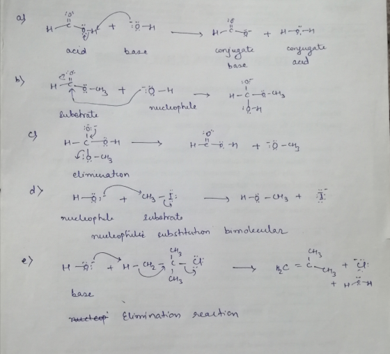 H + Töt acid base trog + Hohn. conjugate conjugate base aced 07 Höcah to-H H-C H₂ on substrate nucleophele H-cot - Heöt + 0 -