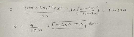 70ox 04x10 2400 3 t = 20-300 1 5.308 220-300 V O- 2614 m /s Ans IS30 (