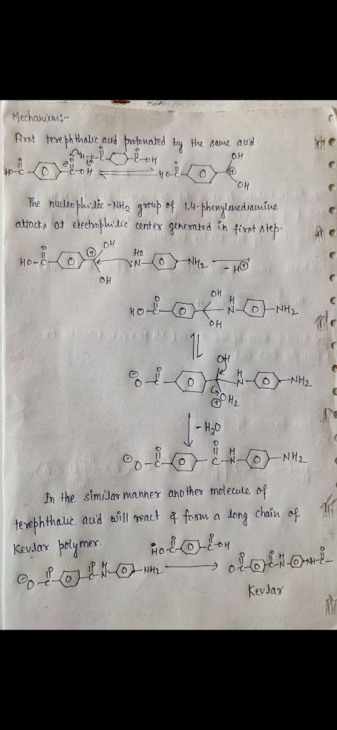 BH --C Mechanism:- firat tere ph thalic and protonated by the same aud -- -- 0 - 0-8-20 OH The nucles philic - NHą group of
