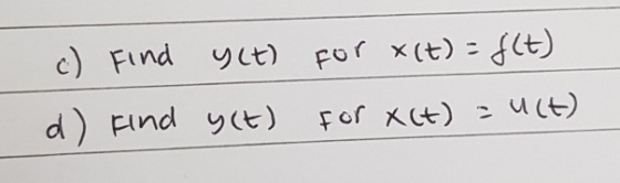 c) Find tfor x (t) - Lt)