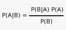 P(BA) P(A) P(A/B) = P(B)