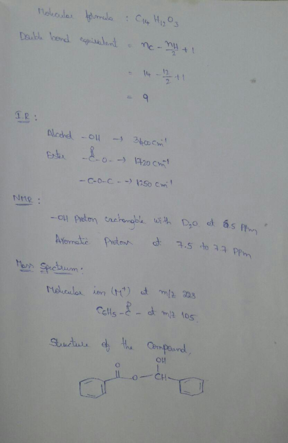 nelaules mdo Cy Hi03 Doulde loomd equielent mc- R: Alcehel -Ou - 3hc0Cm Bute -C-0- 20 C -C-0-C--1250 Cm NMe: 7.5 t0 3.3 PPm A
