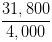 31. 800 4. 000