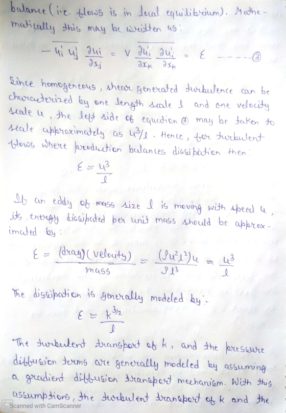 balance (inc. flows is in local equilibrium). Mathe- matically this may be written as - 4i u aui v dui dui E dxj AXK ask Sinc