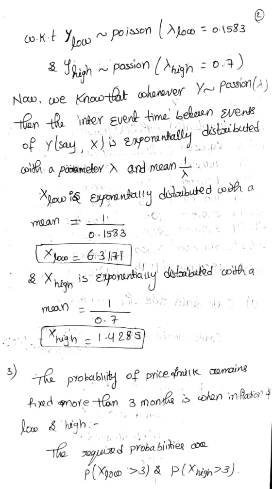 mean I 01 W.K.E ypowo ro poisson (nowo = 0.1583 1 8 Shigh a passion (high = 0.7) Now, we know that whenever yo passion (1) T