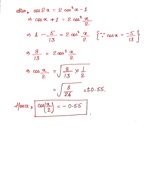 dlso, cos2x 2 cosa - 1 >> CAN +1 = 2 co 2 29 1. S 2cos2 일 2 R: 2014 - -S 연 18 13 8 13 2cos2 a 오 CS CL 8 13 음 X 고 오 0 8 26 20.