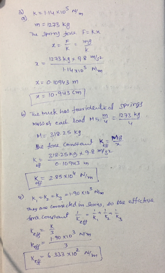 K 1-14 x1o m1273 Kg Tut Sprimy ts Fk F mg K k 1233 kg9.8 MIs2 14210 Nm 0.1094 3 m t=10.943 Cm Thue tuek has taur idletic al S