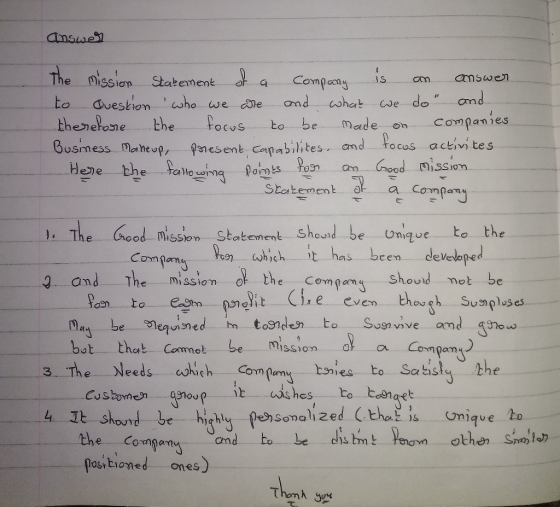 answe e l)ission Sta ement to dvestion who we ae and what we doom thenetone the Pocvs to be made ncompanies Busmess mohep,(