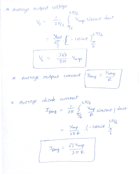 1 * Average output voltage 57776 al ( Vuro sinut dut 243 to STIG Vu wwt 3 2 Tt Votry x Average output worrent Toay : * Averag
