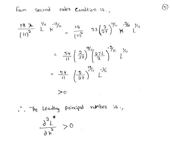 from Second order Condition is , 18 % -13), You Ľ 18 33 (11,2 - ** (3)(2+4)* . • ()** 54 i The Leading principal number is.
