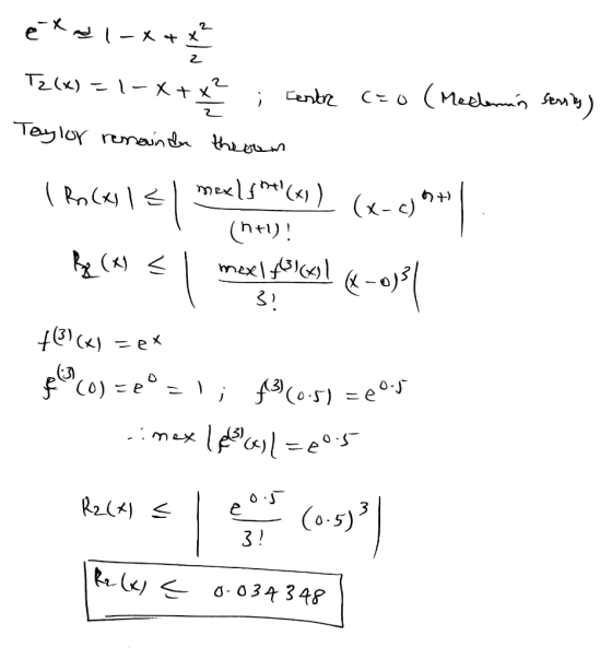 é Xal-x + x هه 2 2+x - ا - (۷) عآ 사를 Centre cao (Medlemin series) Taylor renainda throom 6+) me\) (+1) (8) < کے ابهاما ) *هر