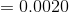 0.0020