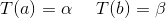 Ta) = a T(6) = 8