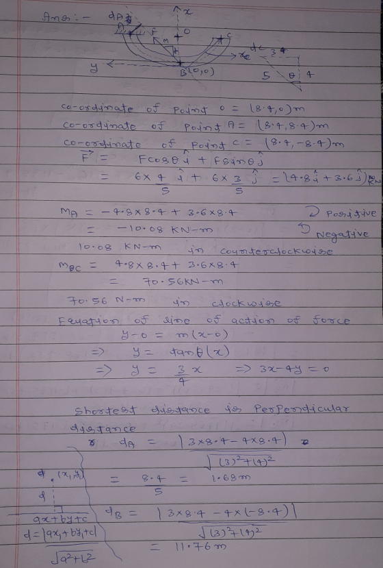 X - Anos :- DAB - - 0 IN <> 34 y <- Bloo) 504 co-ordinate of pount o = 18.00) Co-ordinate of Point A = (814, 8.4 m. corordyna
