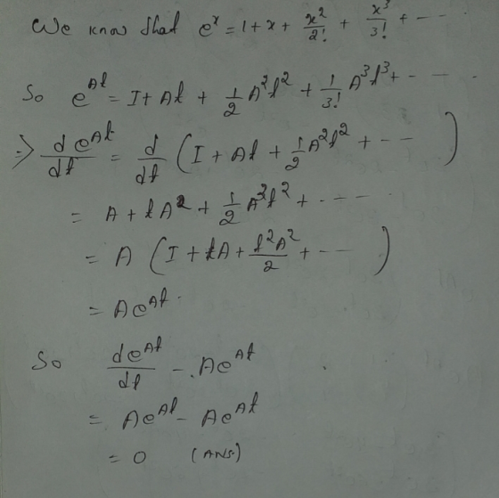 f So + Ž DR AB+ 31 We know that ex = 1 + 2 + 2 + 3 Al It Alt I (I + Ad + 2 Aga dt = A + d AR + = A (1 + 2A + 2203 ) doab + +