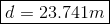 d 23.74 1772