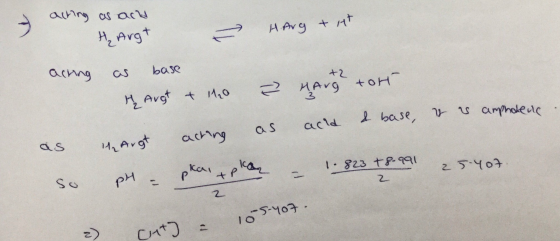 acting as and He Argt ² Hang +47 acting as base x2 ² Harg tot Ą Augt + 110 2 as 11 Argt acting as acld & base, was amphotenc