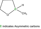 сн,
C indicates Asymmetric carbons
