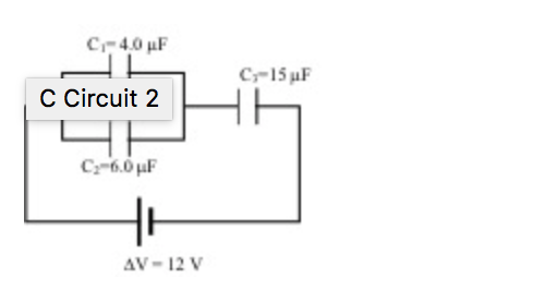 C-40F Cs-15F C Circuit 2 C -6.0F AV - 12 V