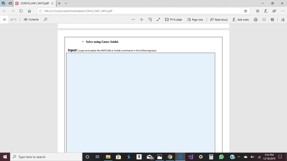 6 5 - x € 10 CS3010_HW1_Wl15.pdf x + V 7 0 0 file:///C:/Users/Jean/Downloads/CS3010_HW1_W115.pdf of 11 | = Contents o - + O F