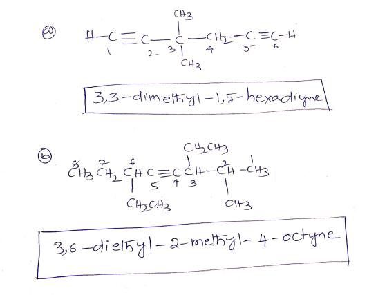 Снъ Hc Ec- 2 Ć CH-C E6-H 3 | 4 5 СЊ (3,3-dimethyl-1,5-hexadiyne) Съст А) би, сосесс-сла -с PS + 3 | Сс, СА-3 3,6-dielnyl-2-me