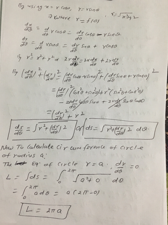 Y = rsino do 2 By using a=rcosce, where s=f10). S-51792 de Ferroso dy coso torsinde To - dersine = ar sine & pcoso 3 x x + y