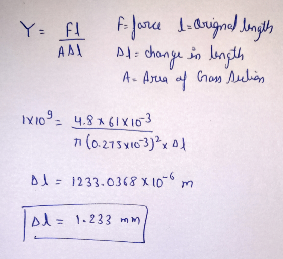 1-drignal ngh chong io bngh Y: f AAI af Chon Aun A- Arua 4.861X103 (o.275103)x 1X10 1233.0368 X 10 D Al1.233 mm
