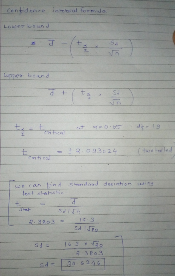 Lower bound upper bound 2 3024 thos talled t 3: we can bnd Standord deviation uwing Hest slahshe R. 3803 G 3 R 380 3 sd = | 3