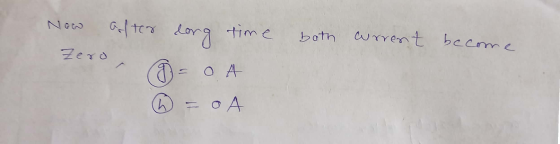 after Zero long time both arrent become - O A - оА